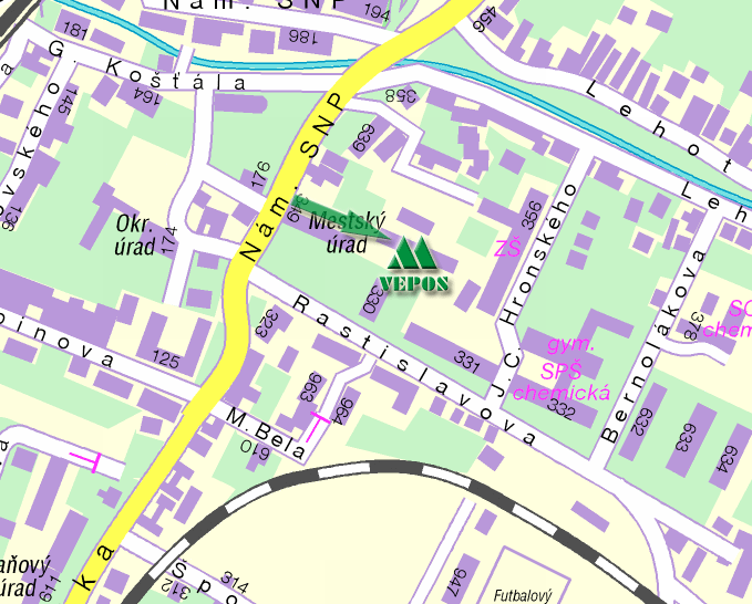  Zobraziť interaktívnu mapu mesta Nováky.